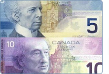 カナダドル紙幣